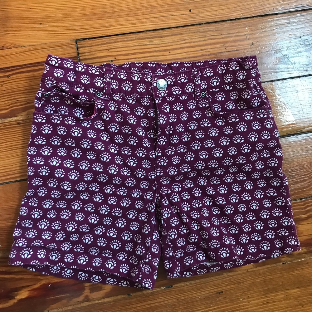 cute garnet hill shorts